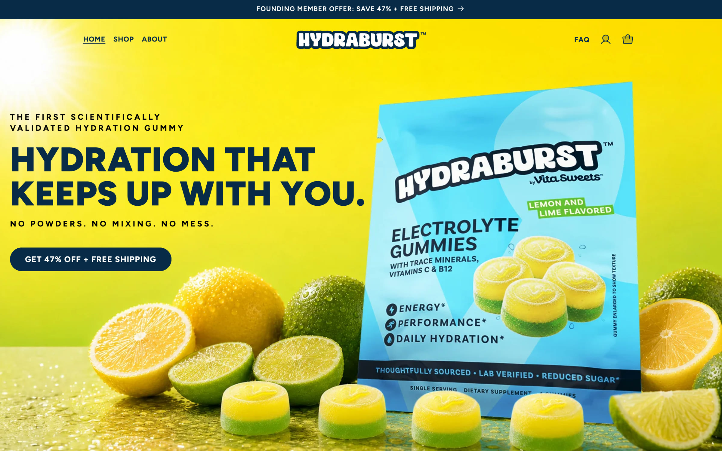 Hydraburst website