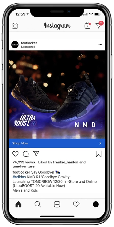 Influencer marketing example 1